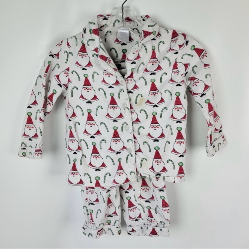 The Company Store 100% Cotton Flannel Pajama Set Sz 3t & 5/6t